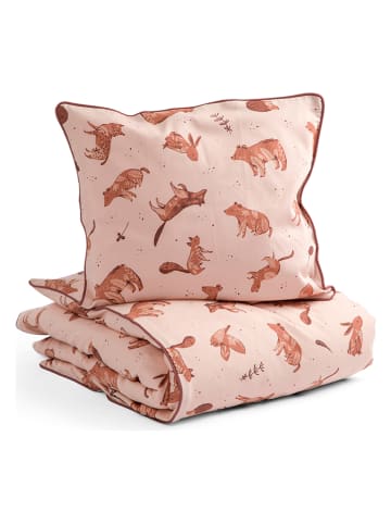 Sebra Beddengoedset "Nightfall" lichtroze - (L)140 x (B)100 cm