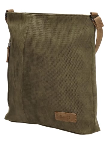 Beagles Umhängetasche in Khaki - (B)31 cm x (H)30 cm x (T)5 cm