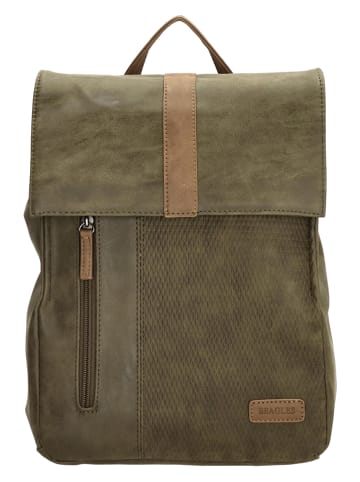 Beagles Rugzak kaki - (B)24 cm x (H)31 cm x (D)10,5 cm