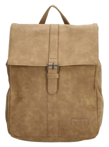 Beagles Rugzak "Arjonilla" beige - (B)24 cm x (H)31 cm x (D)11 cm