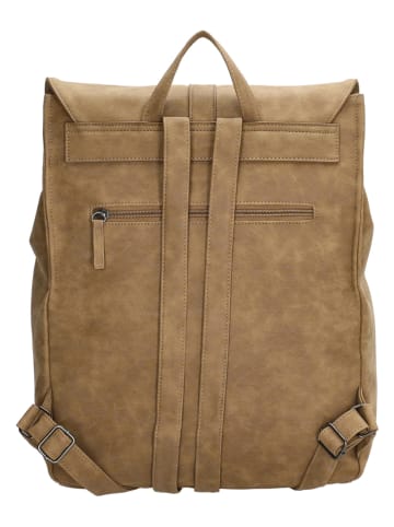 Beagles Rucksack in Hellbraun - (B)28 cm x (H)38 cm x (T)13 cm