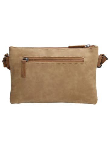 Beagles Schoudertas "Brunete" lichtbruin - (B)23 x (H)15 x (D)3 cm