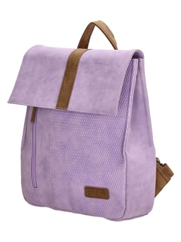 Beagles Rucksack in Lila - (B)23 cm x (H)26 cm x (T)7 cm