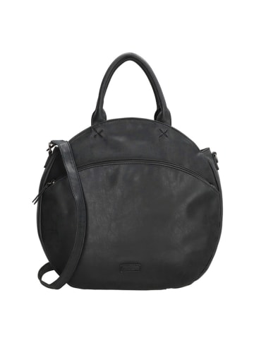 Beagles Henkeltasche "Blanes" in Schwarz - (B)40 x (H)40 x (T)7,5 cm