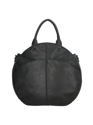 Beagles Henkeltasche "Blanes" in Schwarz - (B)40 x (H)40 x (T)7,5 cm