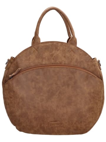 Beagles Henkeltasche "Blanes" in Hellbraun - (B)40 x (H)40 x (T)7,5 cm