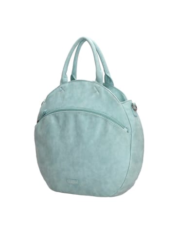 Beagles Handtas "Blanes" lichtblauw - (B)40 x (H)40 x (D)7,5 cm