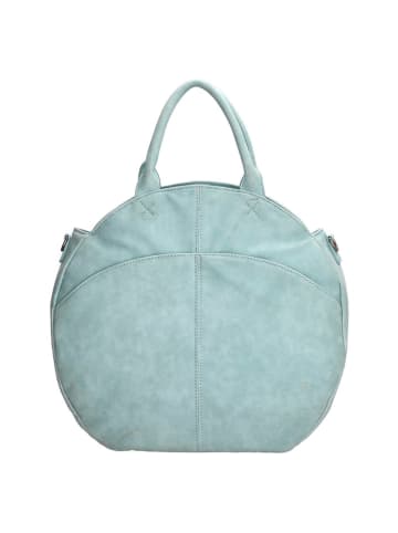 Beagles Handtas "Blanes" lichtblauw - (B)40 x (H)40 x (D)7,5 cm
