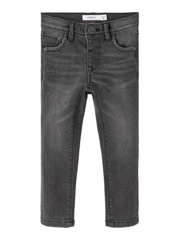 name it Spijkerbroek "Polly" - skinny fit - grijs