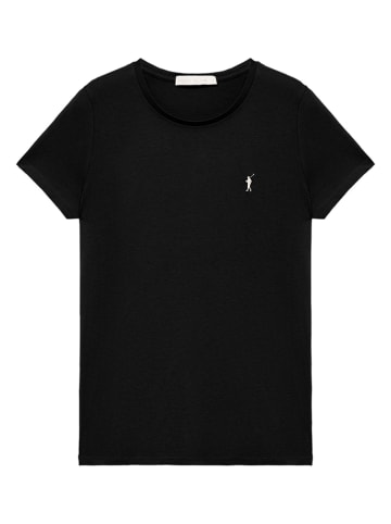 Polo Club Shirt in Schwarz