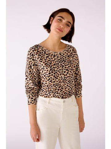 Oui Blouse lichtbruin