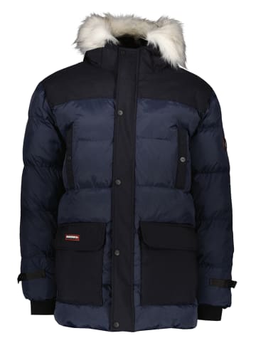 Geographical Norway Kurtka pikowana "Dalibor" w kolorze granatowym