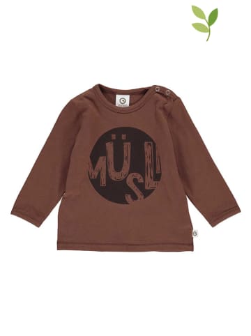 Müsli Longsleeve bruin