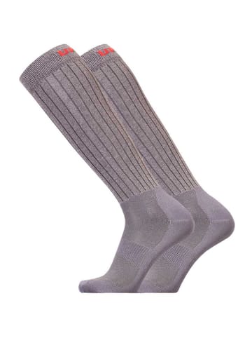 UphillSport Skarpety w kolorze szarym do jazdy konnej