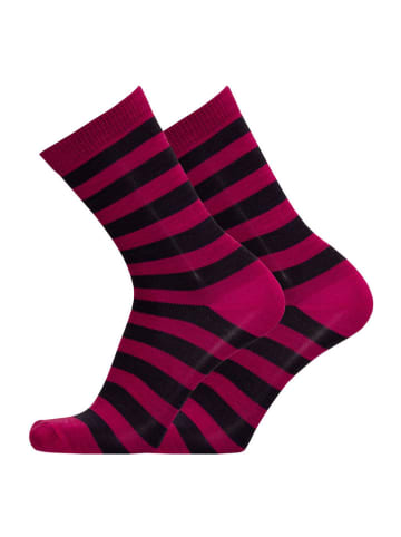 UphillSport Sokken bordeaux/donkerblauw