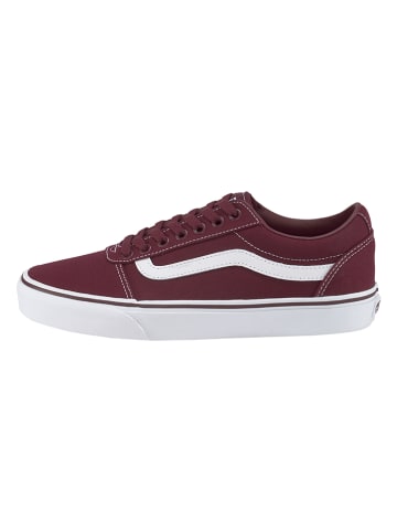 Vans Sneakersy "Ward" w kolorze biało-bordowym