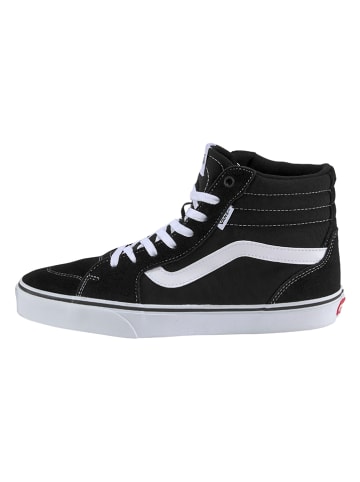 Vans Leder-Sneakers "Filmore Hi" in Schwarz/ WeiÃŸ