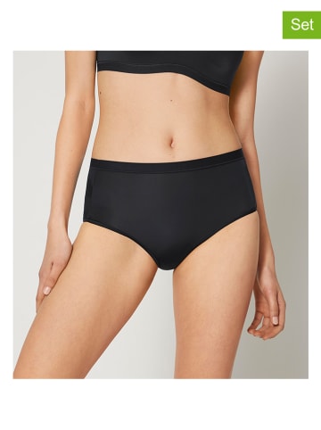 Sloggi 2er-Set: Pantys in Schwarz