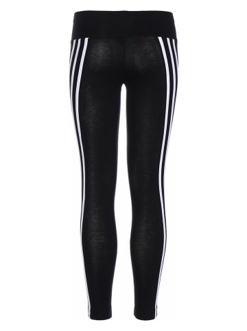 adidas Trainingsleggings "3S Tight" in Schwarz/ Weiß