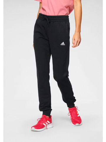 adidas Spodnie dresowe "Lin FT C PT" w kolorze czarno-białym