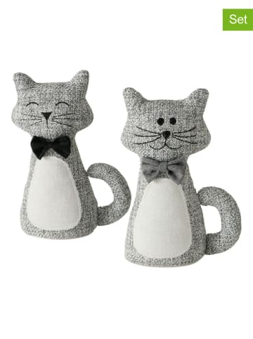 Boltze Stopery (2 szt.) "Kitty" w kolorze szarym do drzwi