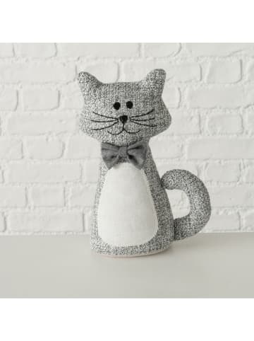 Boltze 2er-Set: Türstopper "Kitty" in Grau