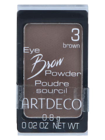 Artdeco Augenbrauen-Puder "Eye Brow Powder - 3 Brown", 0,8 g