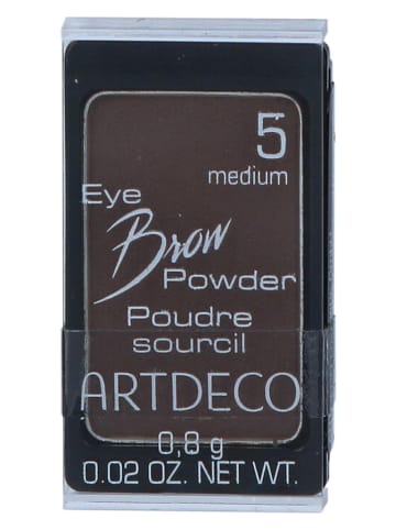 Artdeco Puder do brwi "Eye Brow Powder - 5 Medium" - 0,8 g