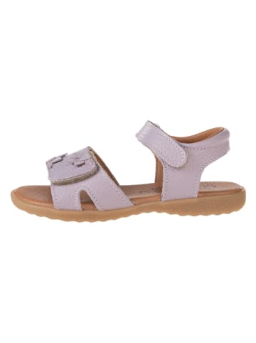 lamino Leder-Sandalen in Lila