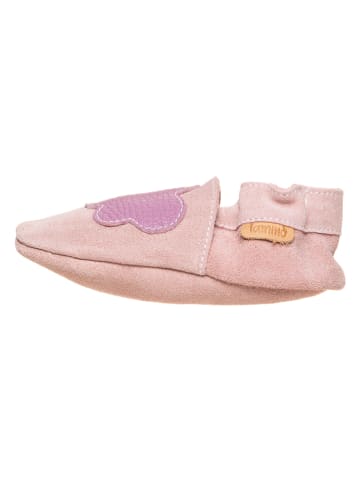 lamino Leren kruipschoentjes lichtroze