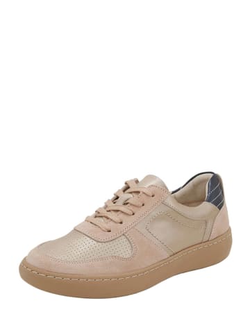 Heine Leder-Sneakers in Beige