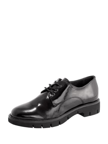 MUBB Leren veterschoenen zwart