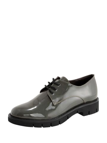 MUBB Leren veterschoenen zwart