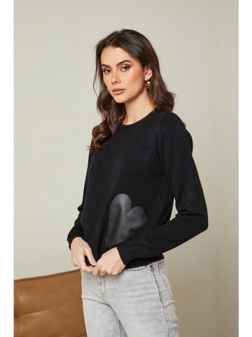 Soft Cashmere Trui zwart