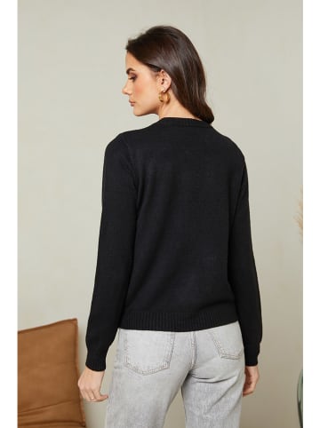 Soft Cashmere Trui zwart