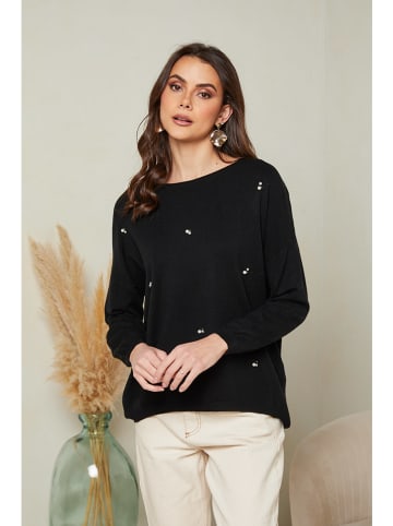 Soft Cashmere Pullover in Schwarz