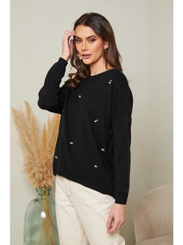 Soft Cashmere Pullover in Schwarz