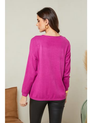 Soft Cashmere Sweter w kolorze fuksji
