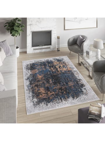 ABERTO DESIGN Laagpolig tapijt grijs