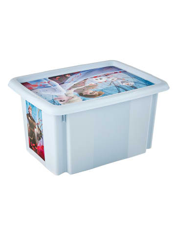 Keeeper Opbergbox "Frozen" lichtblauw - (L)38 x (B)29,5 x (H)20,5 cm - 15 l