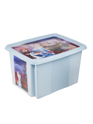 keeeper Opbergbox "Frozen" lichtblauw - (L)45 x (B)35 x (H)27 cm - 30 l