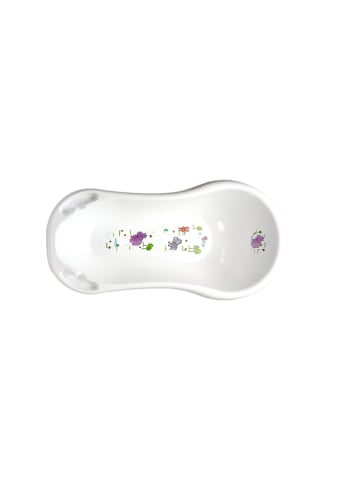 keeeper Babybadje "Hippo" wit - (L)100 x (B)51 x (H)29 x (D)100 cm