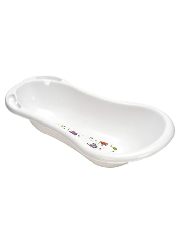 keeeper Babybadje "Hippo" wit - (L)100 x (B)51 x (H)29 x (D)100 cm
