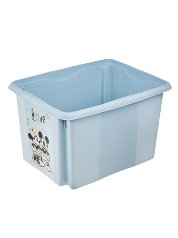 keeeper Opbergbox "Mickey" lichtblauw - (L)45 x (B)35 x (H)27 cm - 30 l