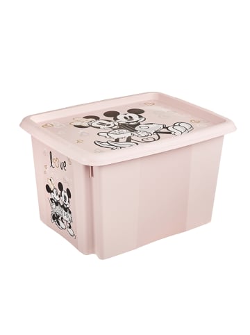 keeeper Opbergbox "Minnie" lichtroze - (L)45 x (B)35 x (H)27 cm - 30 l