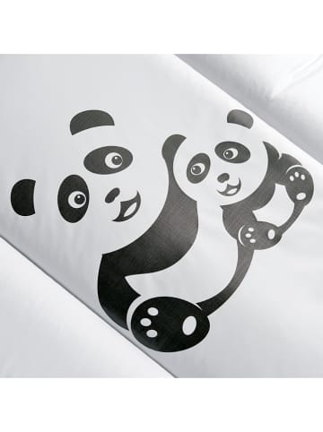 keeeper Verschoonkussen "Panda" wit/zwart - (L)70 x (B)50 x (H)5 cm