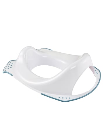 keeeper Kindertoiletzitje "Peppa" wit/lichtblauw - (L)40 x (B)30 x (H)15 cm