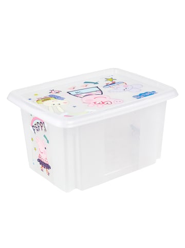 keeeper Pojemnik "Peppa" w kolorze białym - 38 x 29,5 x 20,5 cm - 15 l