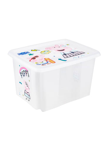 keeeper Aufbewahrungsbox "Peppa" in Weiß - (L)45 x (B)35 x (H)27 cm - 30 l