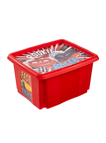 Keeeper Opbergbox "Cars" rood - (L)42 x (B)35,5 x (H)22,5 cm - 24 l